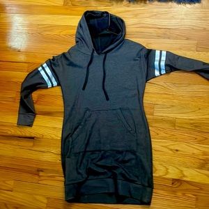 Long Sleeve Grey Dress